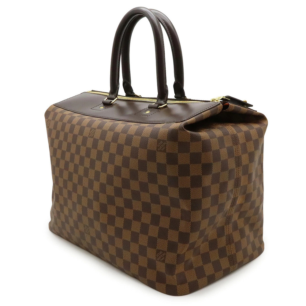 Louis Vuitton Handbag Greenwich Bag Tote Business Damier Boston Brown